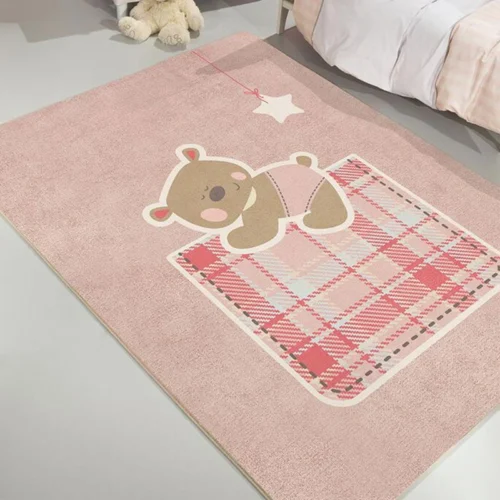 Χαλί μηχανής Bebe SC Teddy Ροζ