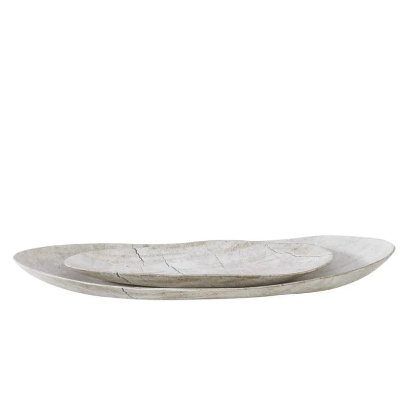 Πιατέλες διακόσμησης set AKIRA 0.41x0.18cm και 0.58x0.20cm