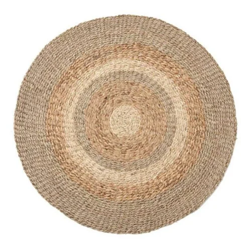Χαλί καλοκαιρινό Jute Makan Στρόγγυλο 1.20cm