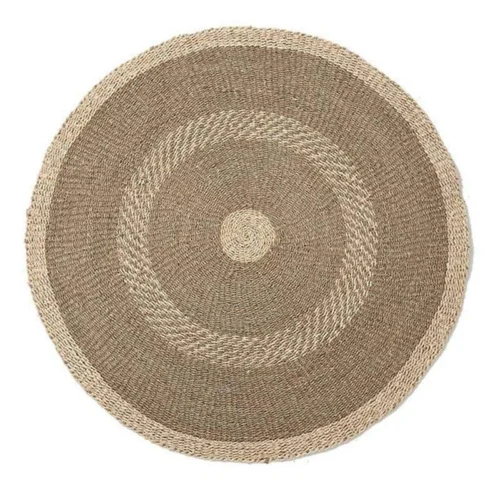 Χαλί καλοκαιρινό Jute Makid Στρόγγυλο 1.20cm