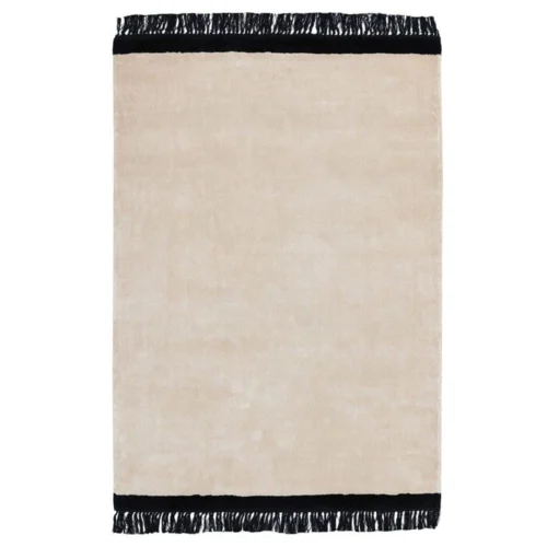 Χαλί μοντέρνο Elgin Cream-Black-1