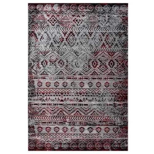 Χαλί μοντέρνο FOCUS NP 166 GREY RED