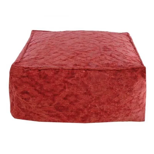 Σκαμπό Velvet-Cotton Art et Lumiere 10164 60cm X 60cm X 30cm