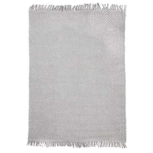 Κιλίμι βαμβακερό καλοκαιρινό Duppis OD-2 White-Grey