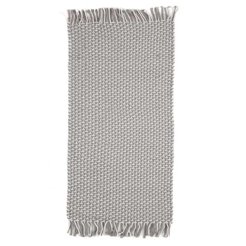 Κιλίμι βαμβακερό καλοκαιρινό Duppis OD-2 White-Grey(3)