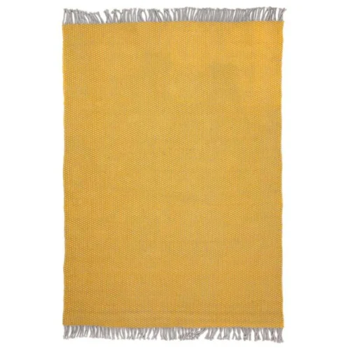 Κιλίμι βαμβακερό καλοκαιρινό Duppis OD-3 Grey-Yellow