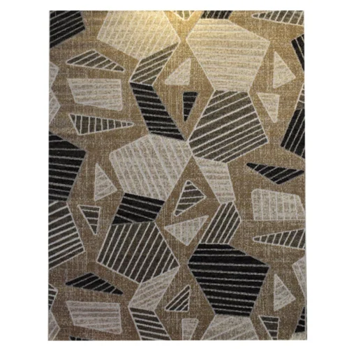Χαλί καλοκαιρινό Jazz B613B Beige-Black