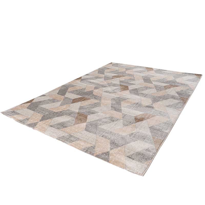 Χαλί μοντέρνο ESTIA 3885 L.Brown Cream(2)