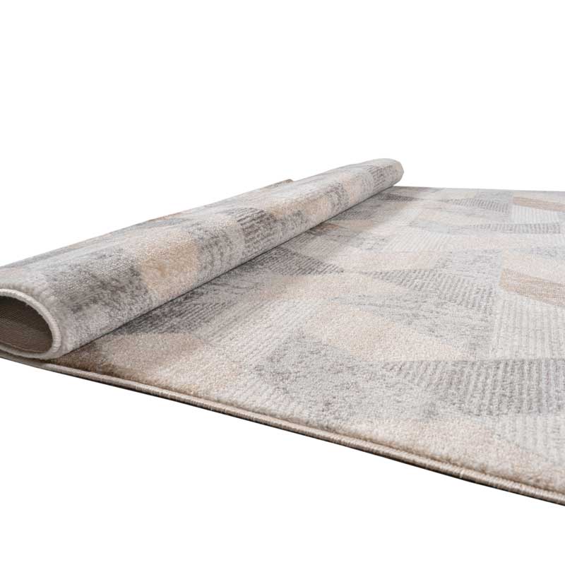 Χαλί μοντέρνο ESTIA 3885 L.Brown Cream(4)