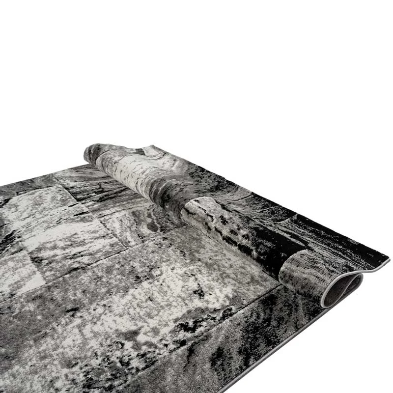 Χαλί μοντέρνο ESTIA 9623 Black L.Grey(2)