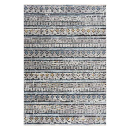 Χαλί μοντέρνο Mystic Kilvana 3614 Silver
