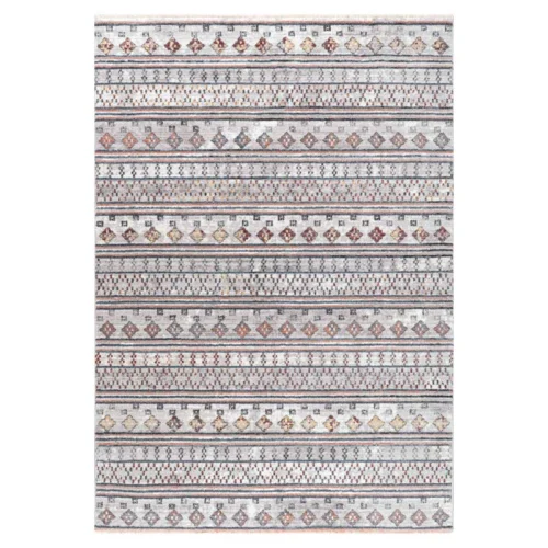 Χαλί μοντέρνο Mystic Kilvana 3918 L. Grey Silver Rose