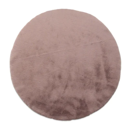 Χαλί Puffy T-JM7 D.Pink Στρόγγυλο 1.60m
