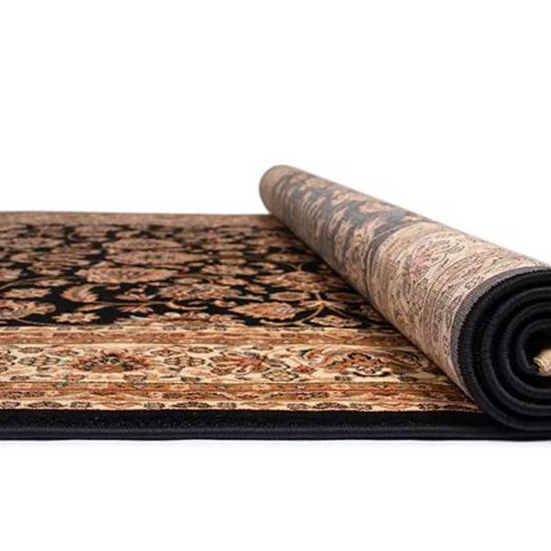 Χαλί κλασσικό Isfahan 3783B Black-Cream(2)