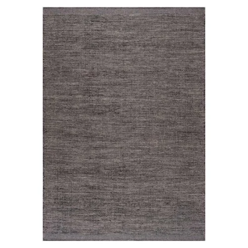 Χαλί μοντέρνο Bioko Woolen Kelims Grey-Black