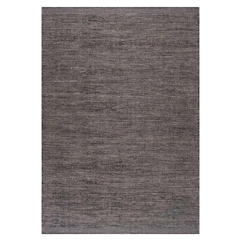 Χαλί μοντέρνο Bioko Woolen Kelims Grey-Black