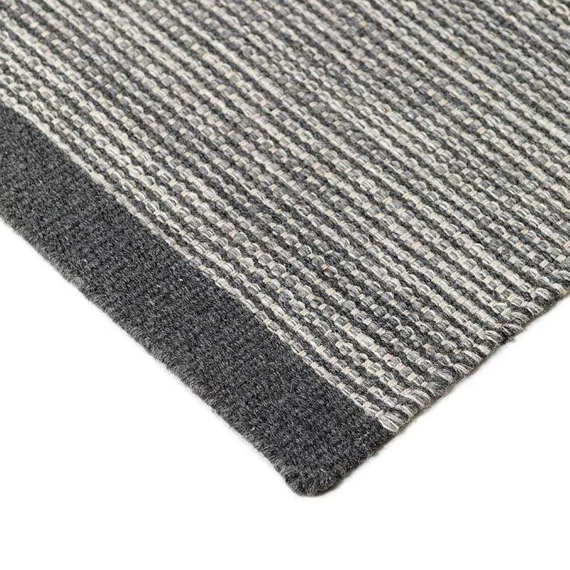 Χαλί μοντέρνο Bioko Woolen Kelims Grey-White(3)