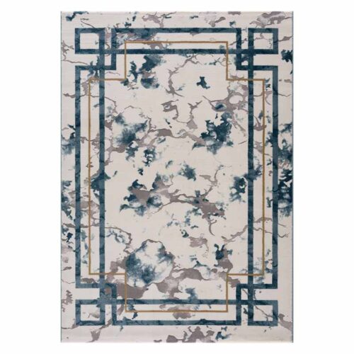 Χαλί μοντέρνο Oscar 9442 Blue