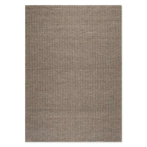 Χαλί μοντέρνο Plex Lines 114 Brown-White