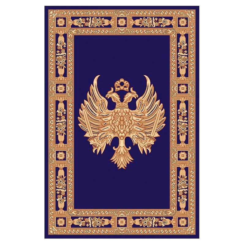 Χαλί εκκλησιαστικό Orthodoxia 1000 μπλε (blue) - Ρώσικος αετός (ανοιχτά φτερά)