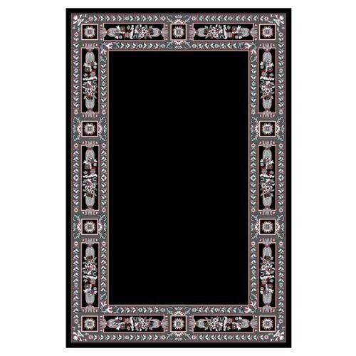 Χαλί εκκλησιαστικό Orthodoxia 2000 μαύρο (black) - Χωρίς αετό (μόνο μπορντούρα)
