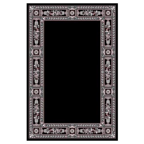 Χαλί εκκλησιαστικό Orthodoxia 2000 μαύρο (black) - Χωρίς αετό (μόνο μπορντούρα)