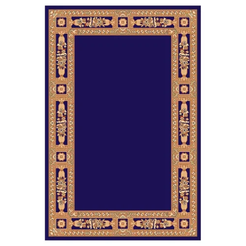 Χαλί εκκλησιαστικό Orthodoxia 2000 μπλε (blue) - Χωρίς αετό (μόνο μπορντούρα)