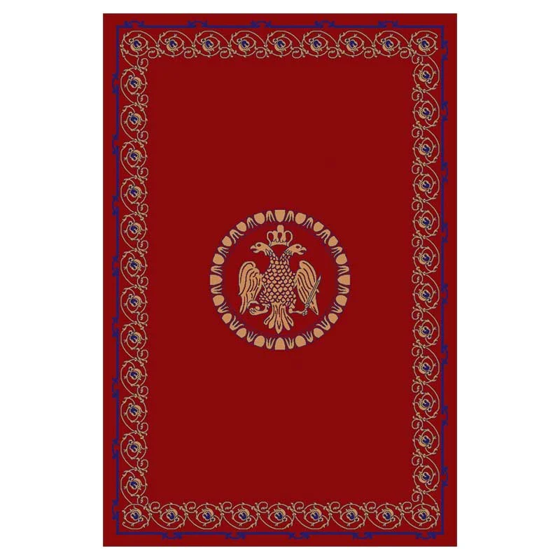 Χαλί εκκλησιαστικό Orthodoxia 5000 κόκκινο (red) - Βυζαντινός αετός