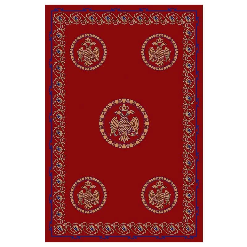 Χαλί εκκλησιαστικό Orthodoxia 6000 κόκκινο (red) - Βυζαντινός αετός