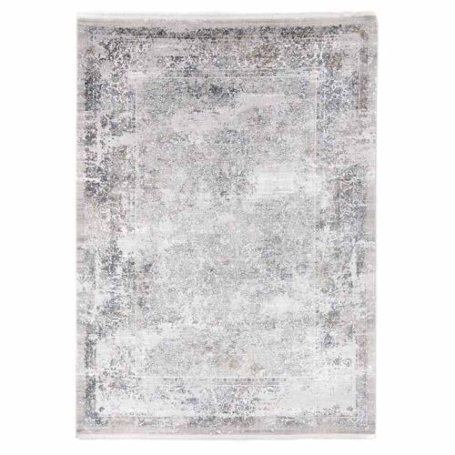 Χαλί μοντέρνο Bamboo Silk 5987A Grey Anthracite