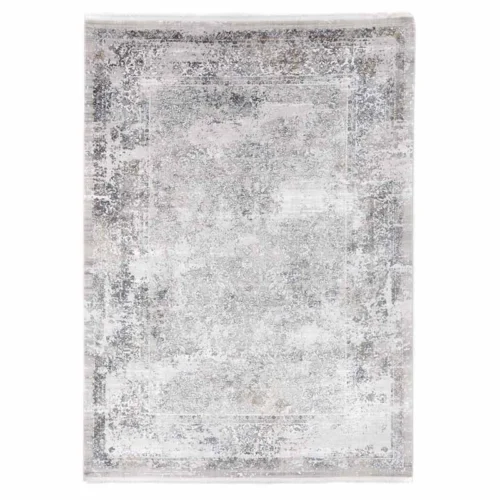 Χαλί μοντέρνο Bamboo Silk 5987A Grey Anthracite