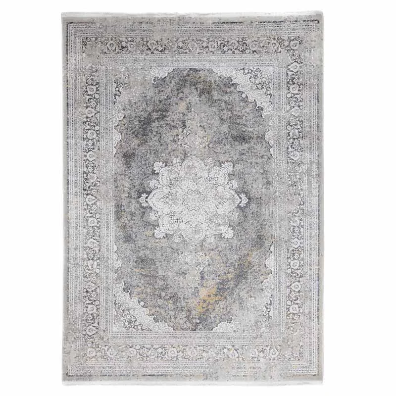 Χαλί μοντέρνο Bamboo Silk 5989A L.Grey Anthracite