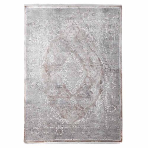 Χαλί μοντέρνο Bamboo Silk 5991A L.Grey D.Beige