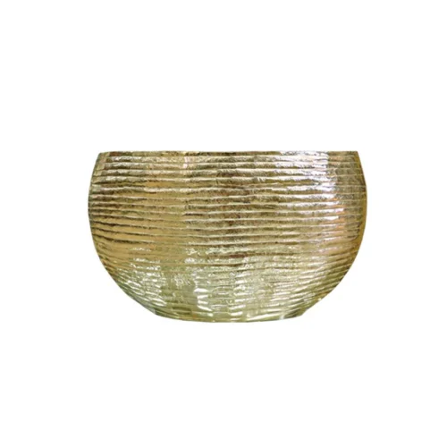 Μπολ μεταλλικό χρυσό Art et Lumiere 10570 39cm X 16cm Χ 22cm