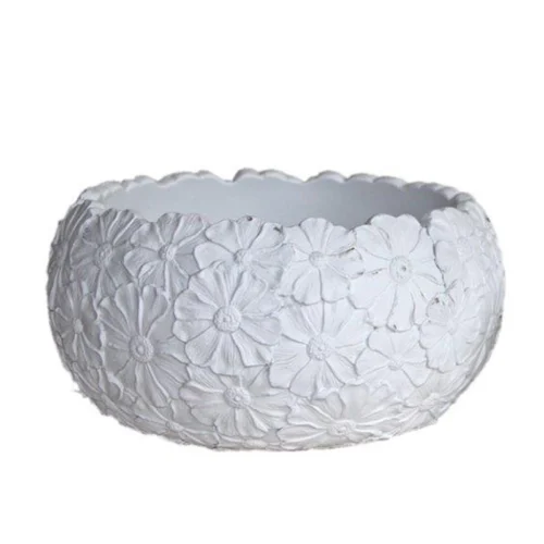 Διακοσμητικό Βάζο Κεραμικό Λευκό Art et Lumiere 10597 29.5cm X 16cm