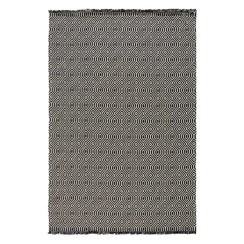 Χαλί βαμβακερό Beauty Home Cocotton 9227 Ανθρακίτης, Γκρι