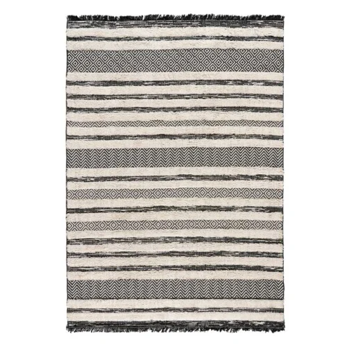 Χαλί βαμβακερό Beauty Home Morocotton 9241 Γκρι