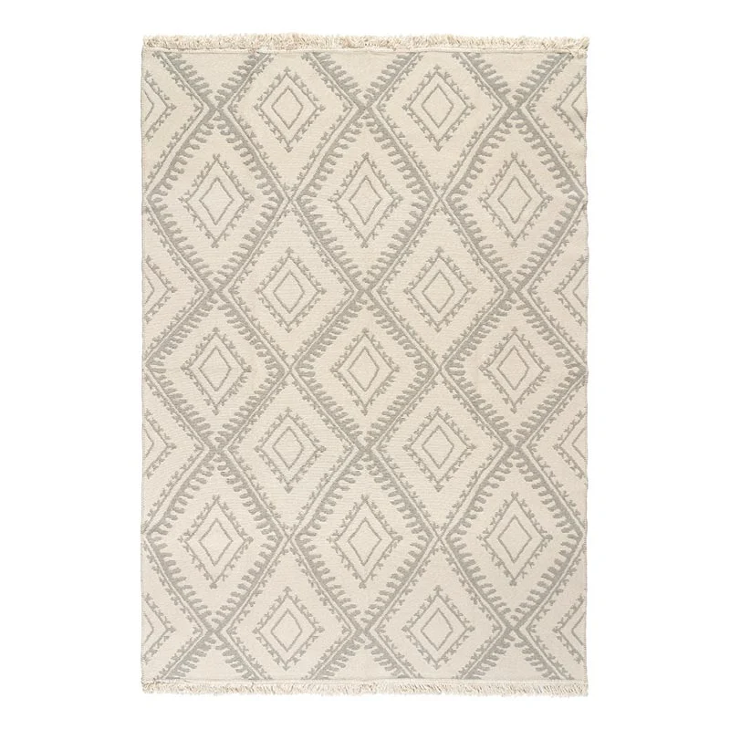 Χαλί βαμβακερό διπλής όψεως Beauty Home Duo Art 9248 Γκρι(2)