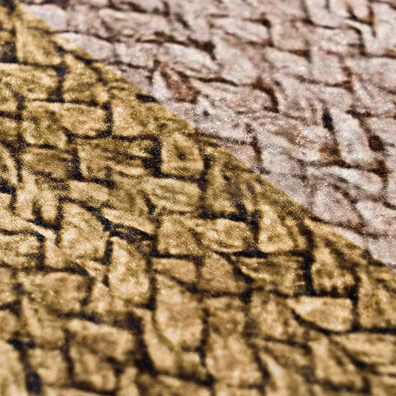 Χαλί καλοκαιρινό Beauty Home Jute Art 9131-Yellow Μπεζ, Κίτρινο(2)