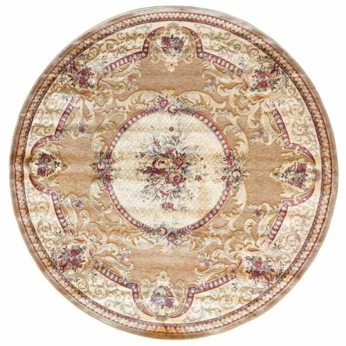 Χαλί καλοκαιρινό Farashe 171491660 Στρόγγυλο 1.60m