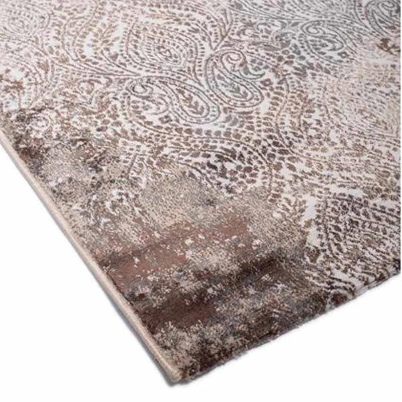 Χαλί καλοκαιρινό Βιοκαρπέτ Caribbean 7636B - Cream Light Brown(2)