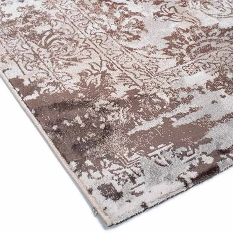 Χαλί καλοκαιρινό Βιοκαρπέτ Caribbean 7658A - Light Brown Cream(2)