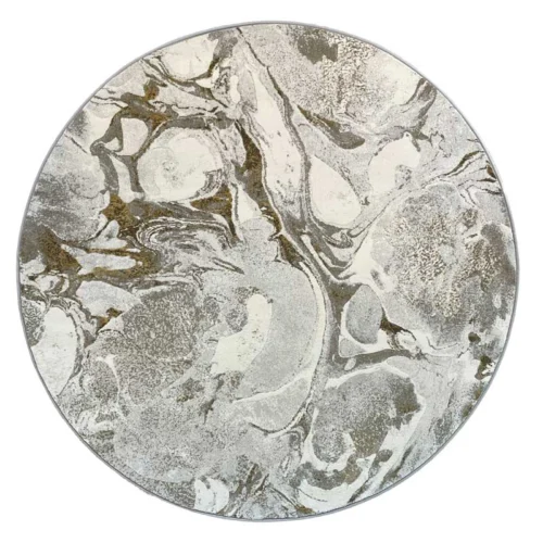 Χαλί μοντέρνο Platinum 083-0016 6121 Στρόγγυλο 1.60m