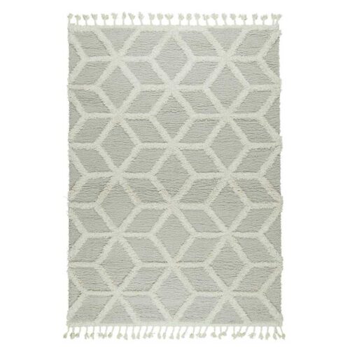 Χαλί μοντέρνο Thick 757 Grey-Cream