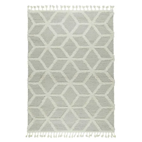 Χαλί μοντέρνο Thick 757 Grey-Cream