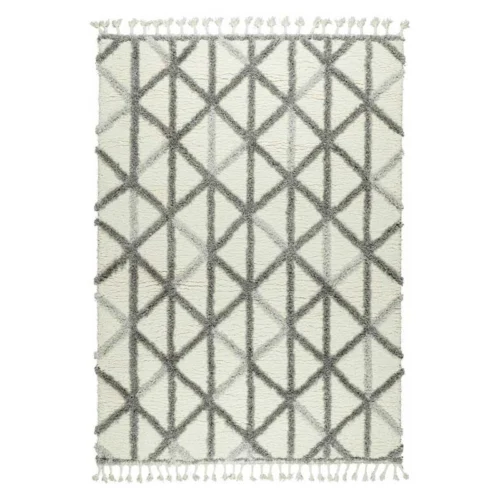 Χαλί μοντέρνο Thick 825 Cream-Grey