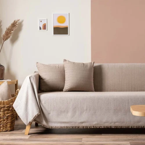 Ριχτάρι χειμερινό GM Home Naomi 02-3411 Μπεζ