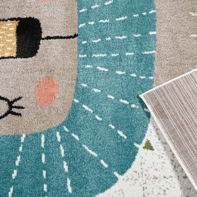 Χαλί παιδικό E- Carpet Dream Carousel 9908 Beige Lion 1.60m X 2.30m(4)
