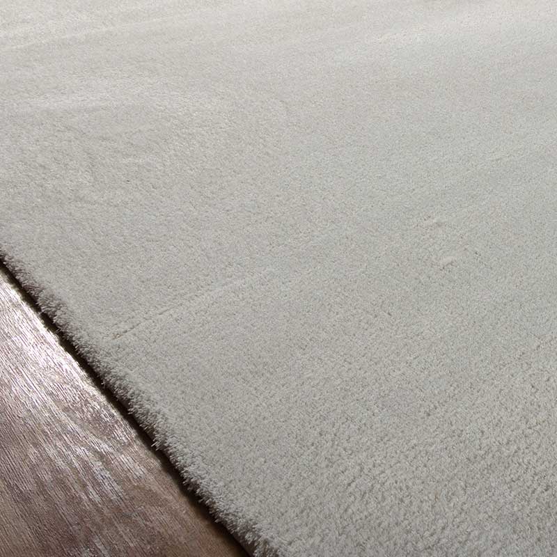 Χαλί μοντέρνο E-Carpet Veloute Cozy 1820 White(2)