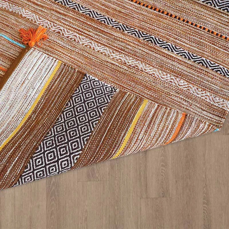 Χαλί χειροποίητο βαμβακερό New Plan Antique Kilim 6080 Beige(2)